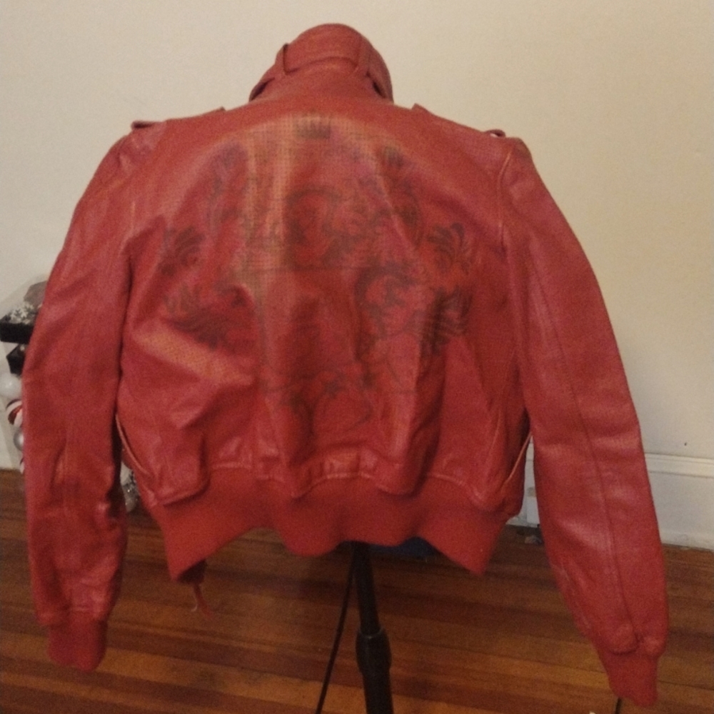 Leather jacket
